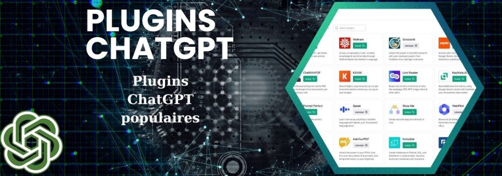 Plugins ChatGPT populaires