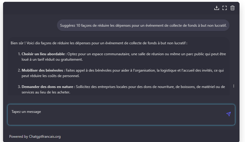 chatgpt-prompt-pour-la-planification-devenements-3 Budgétisation d'événements