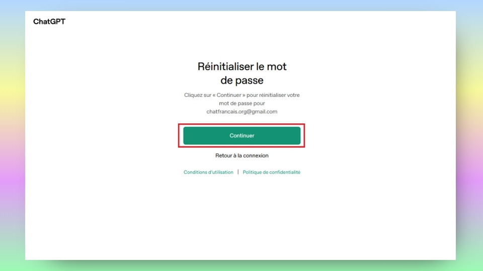 Comment changer votre mot de passe ChatGPT