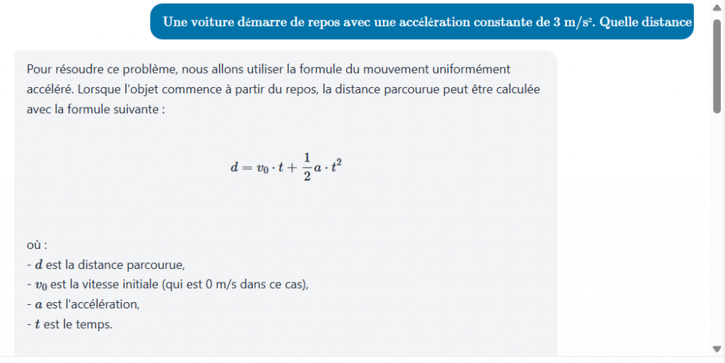 Consultez la solution détaillée - Chatgpt francais